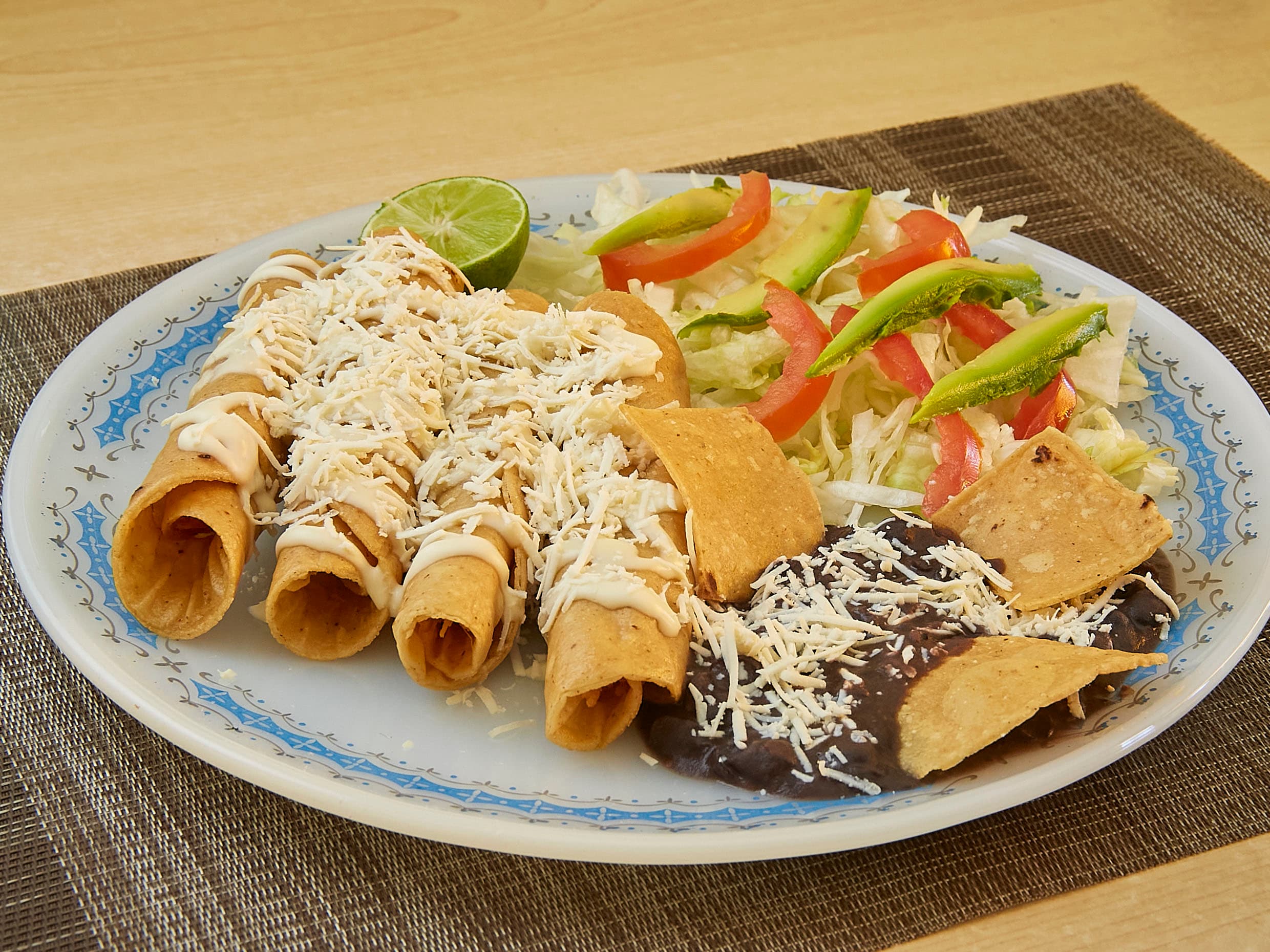 Tacos Dorados Pollo