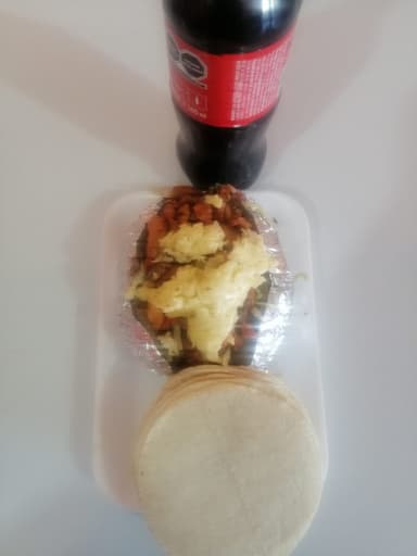 Combo Papa Asada Chuleta
