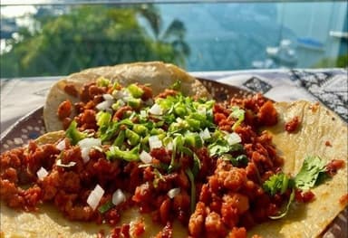Taco de Chorizo