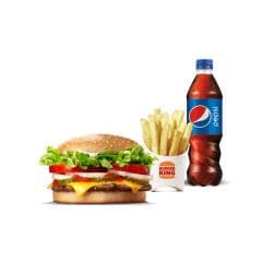 Combo. Veggie Whopper Con Queso
