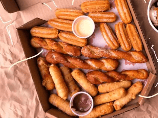 Nueva Bandeja Churros y Deditos