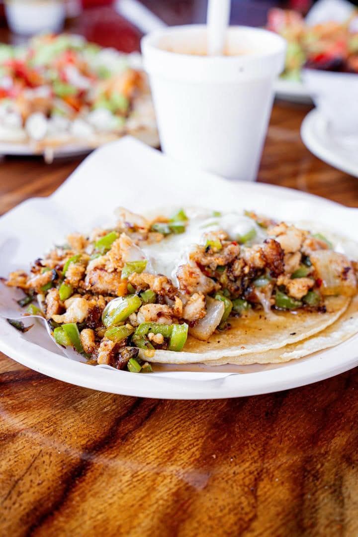 Machaca de Pulpo con Camarón