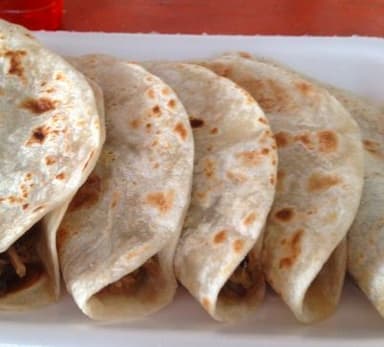 Orden de Tacos en Harina