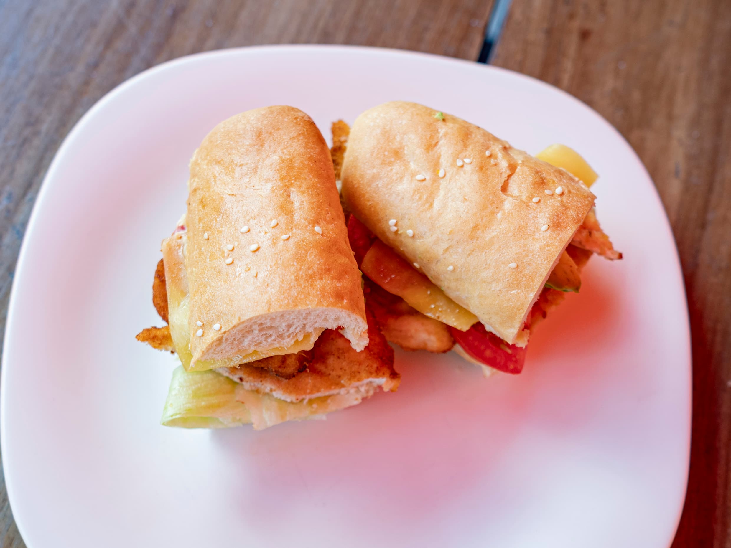TORTA DE PECHUGA EMPANIZADA