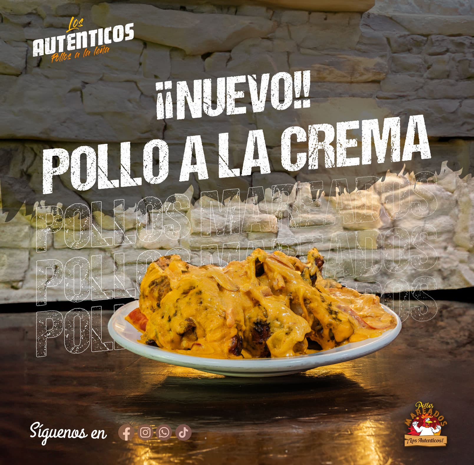 1/2 Pollo de la especialidad que elijas
