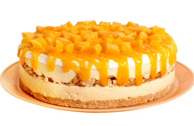 Pastel Nevado de Mango