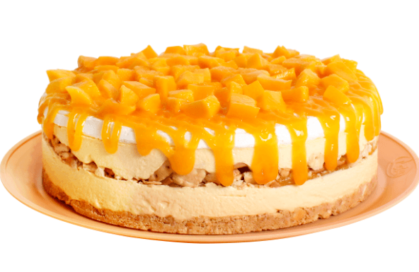Pastel Nevado de Mango