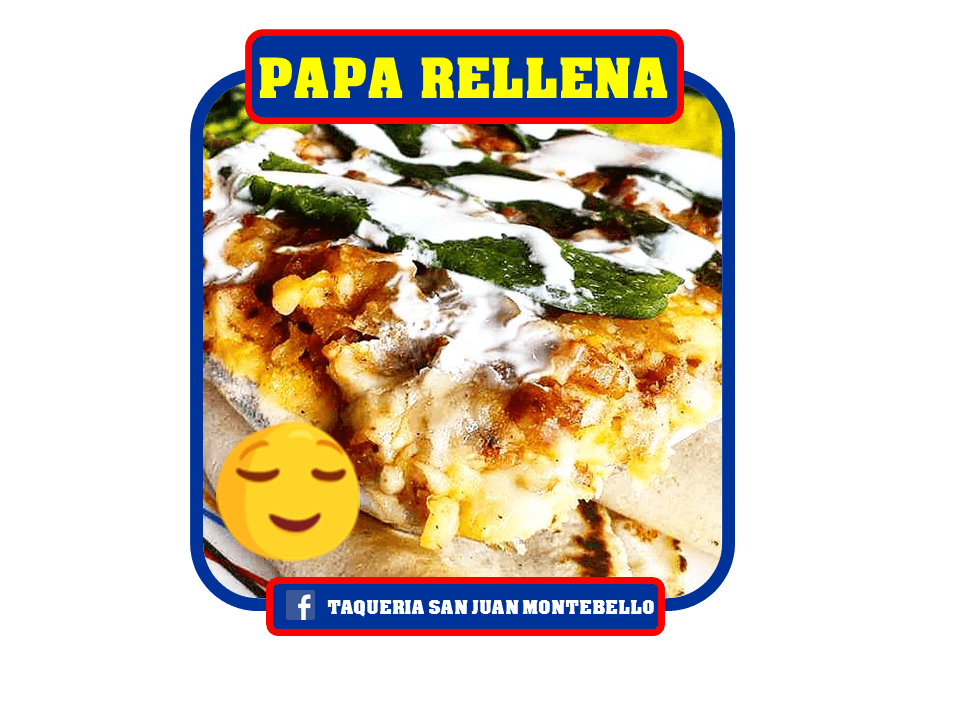 Papa rellena sencilla