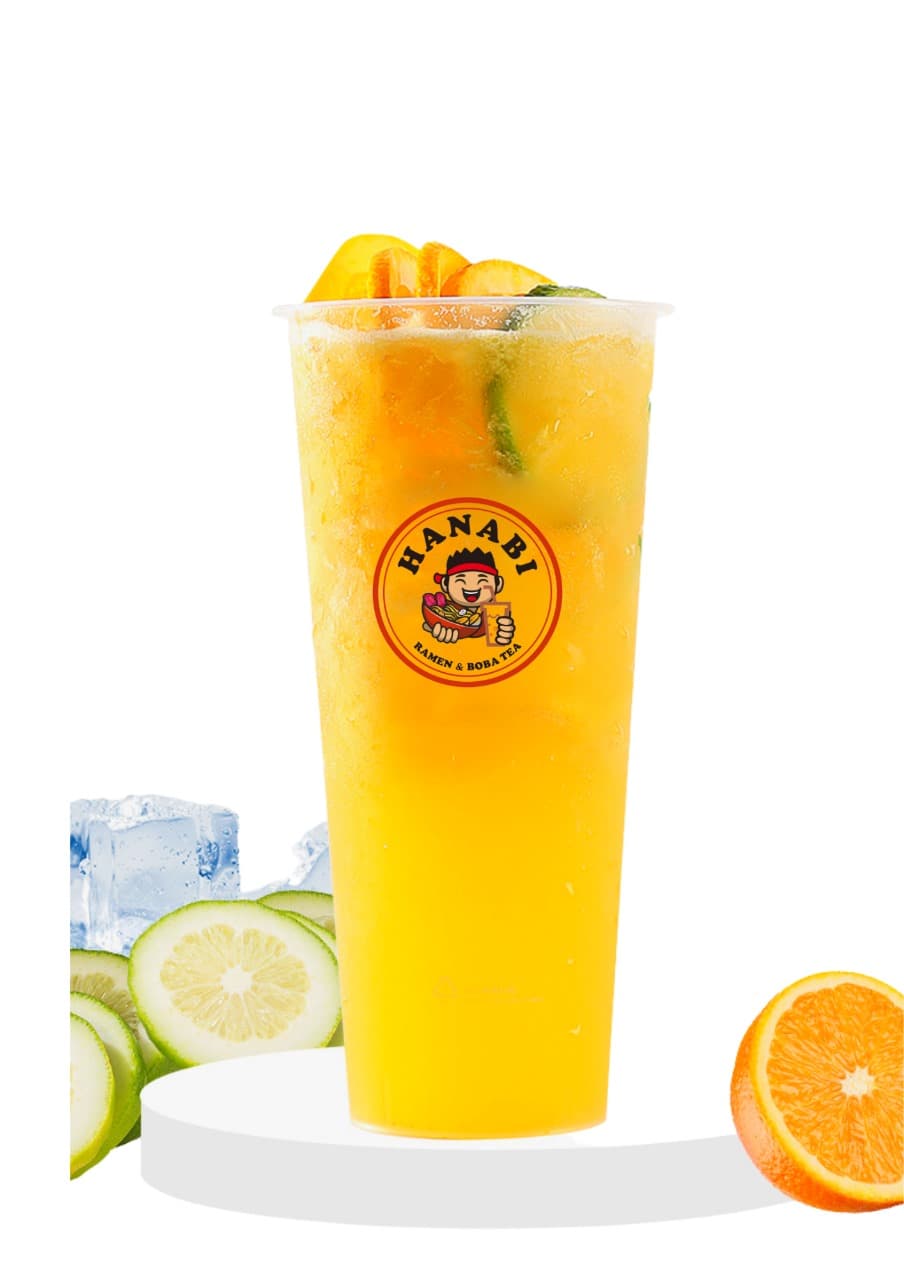 Té Naranja Boba