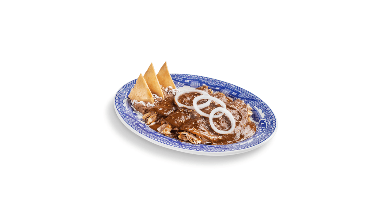 Enchiladas de Mole (3 pzas)