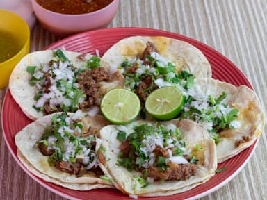 Combo 5 Tacos de  Birria Maciza + Consome