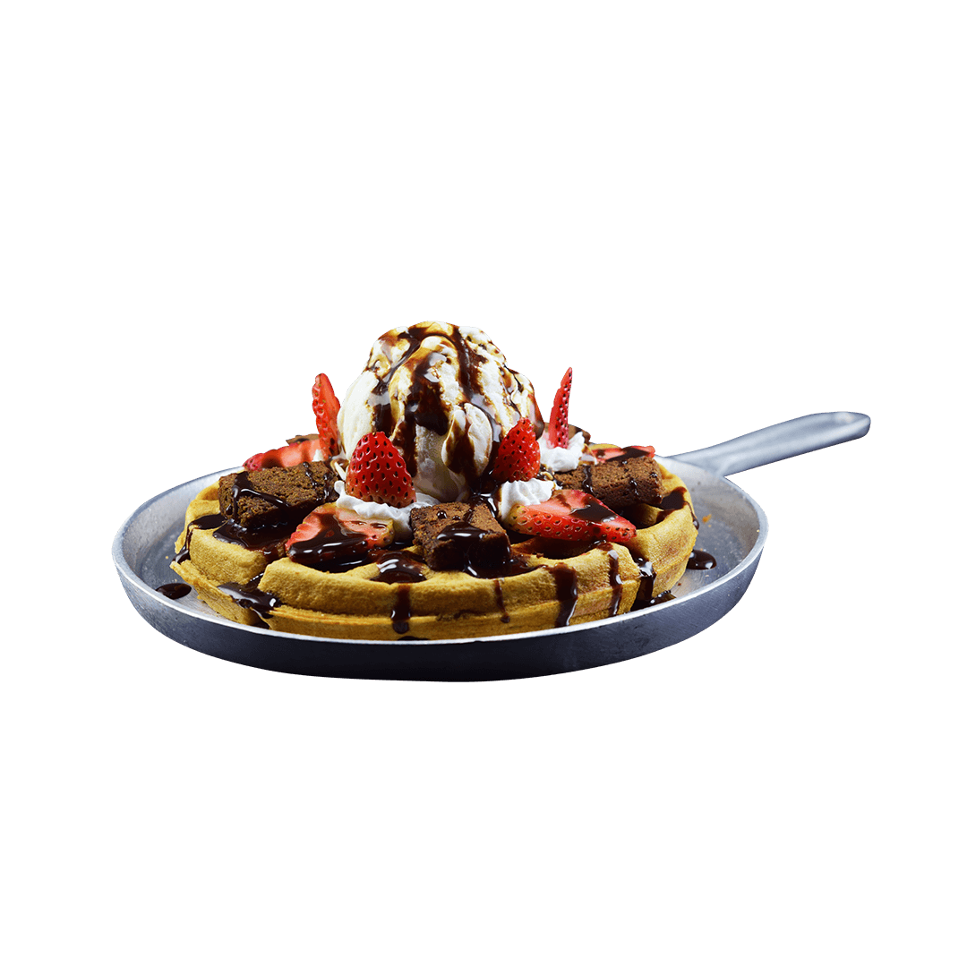 Waffle Brownie Hersheys
