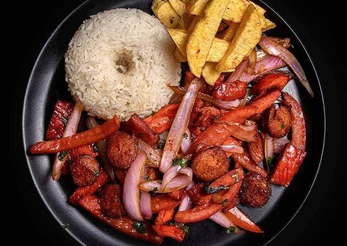 Saltado de Cecina