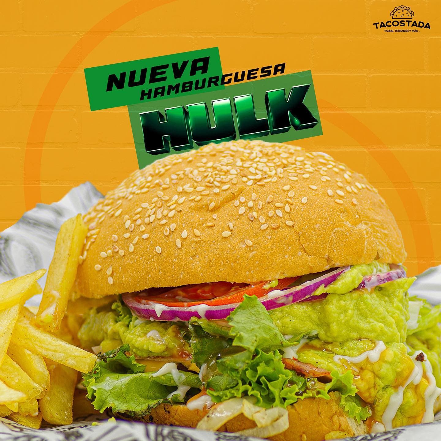 Hamburguesa la Hulk