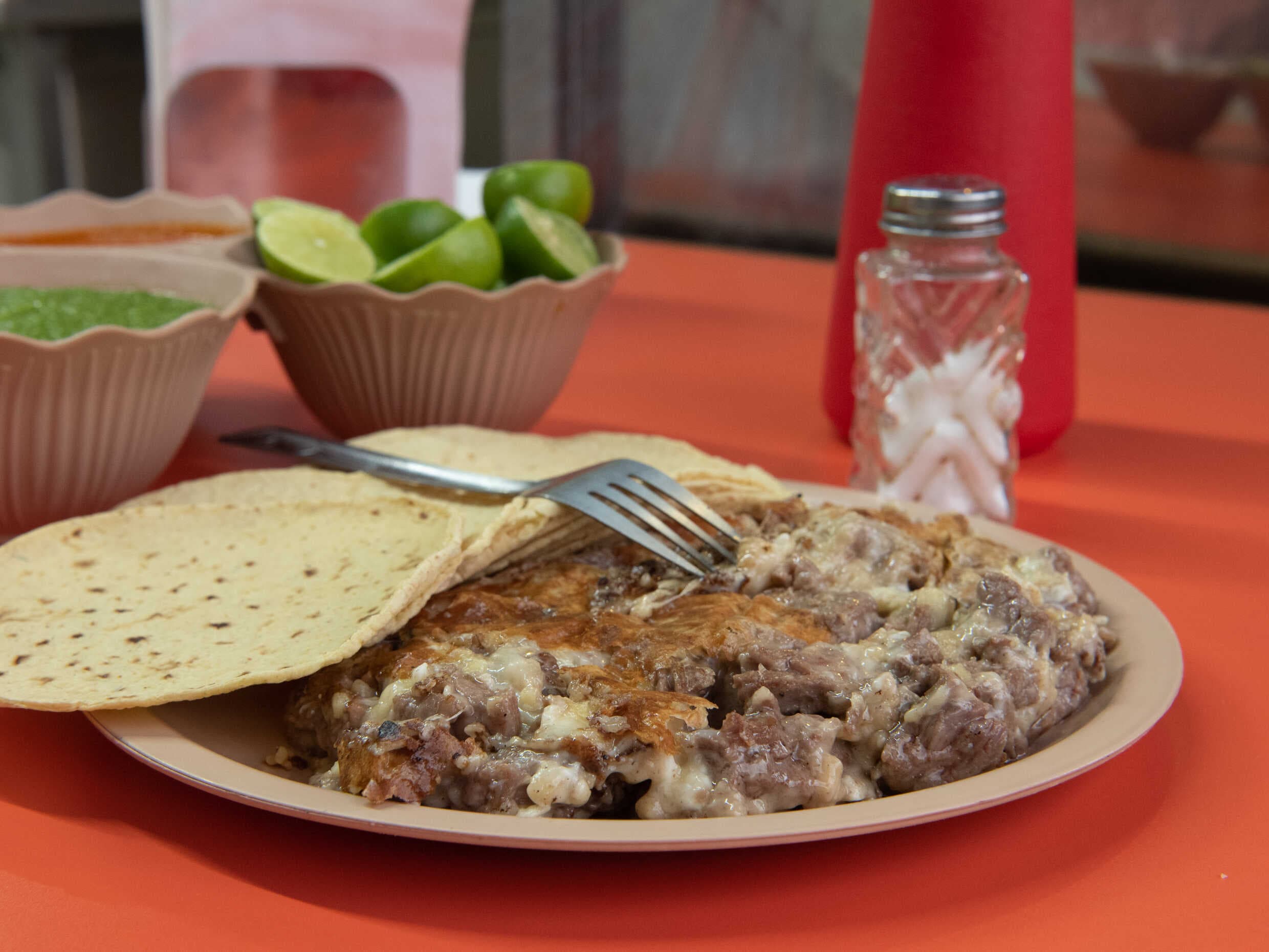 Orden de Arrachera con Queso