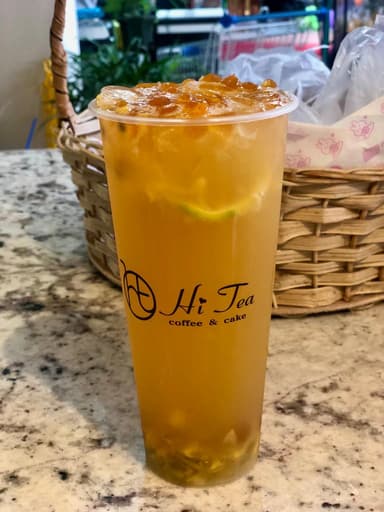 Maracuyá con Limón con Boba