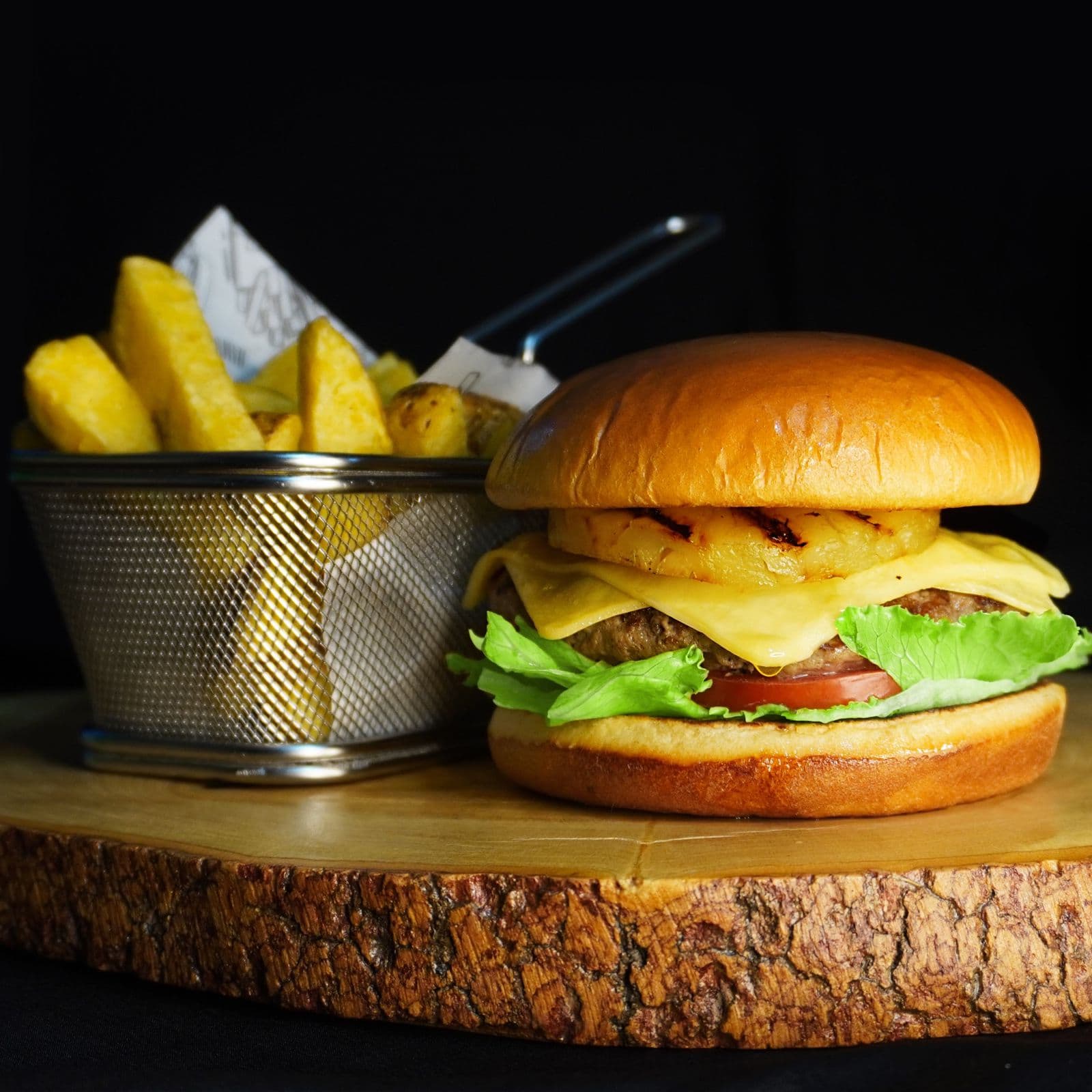Hamburguesa Hawaiana