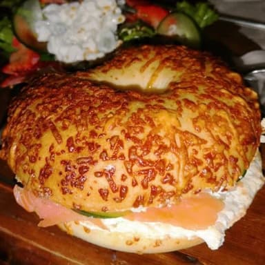 Bagel de Salmón