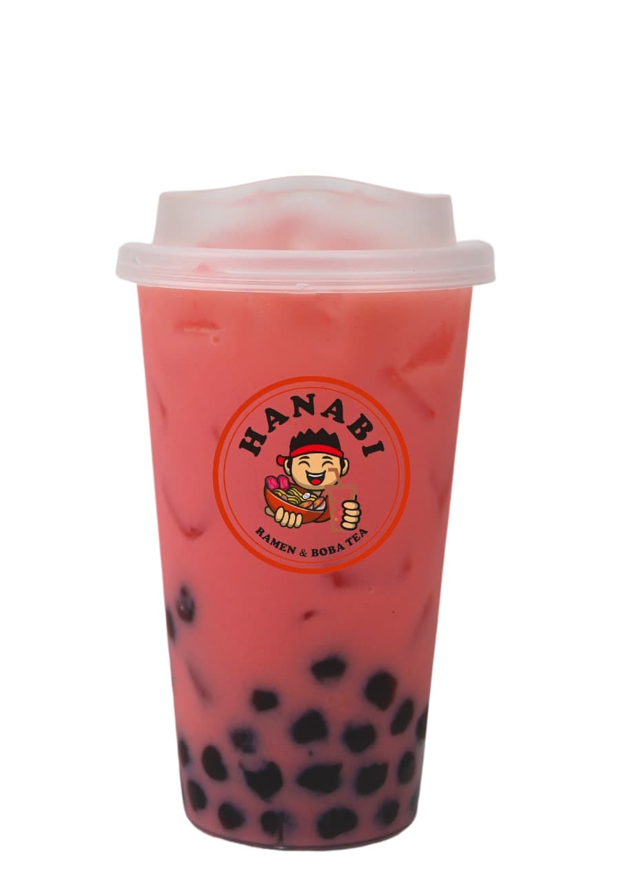 Fresa Milk Tea