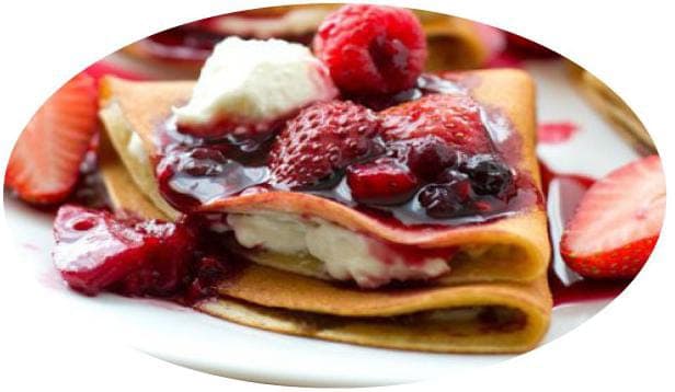 Crepe Frutos Rojos