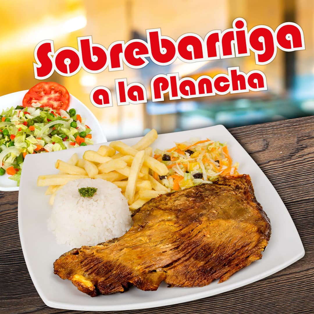 Sobrebarriga a la Plancha