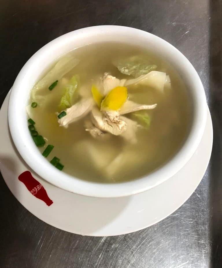Sopa Wantan con Kion