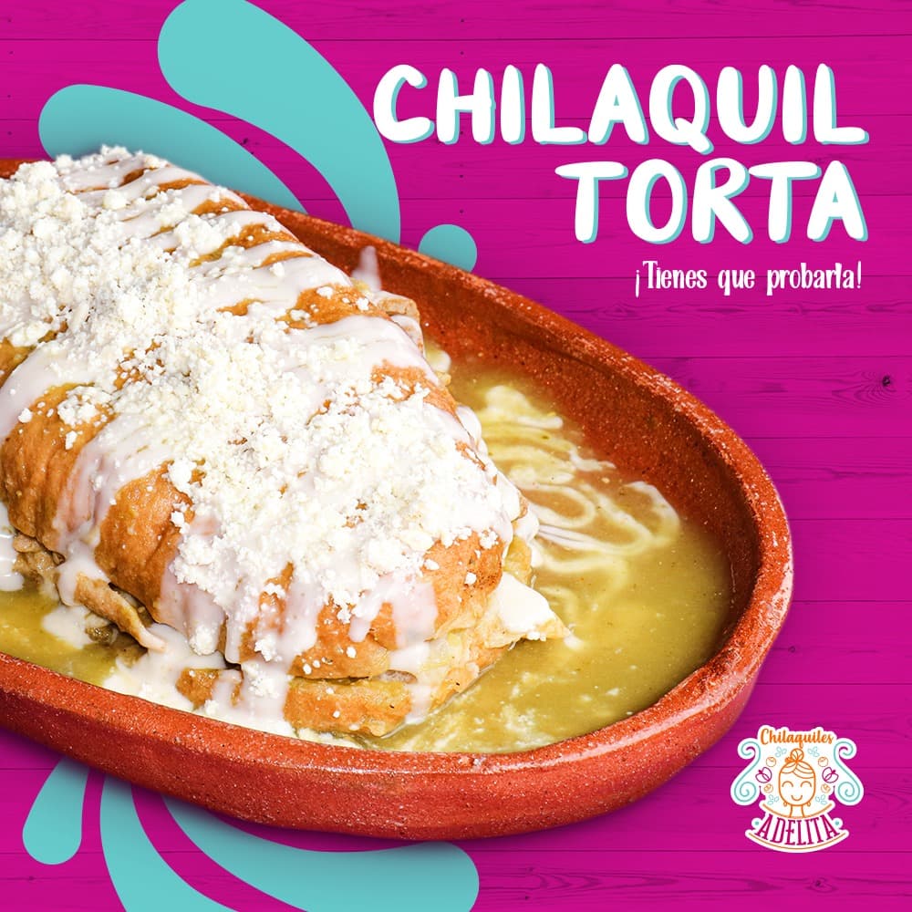 Combo torta de chilaquil + agua del día