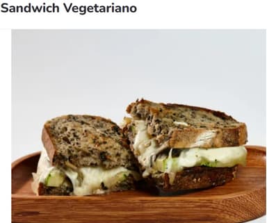 Sándwich Vegetariano