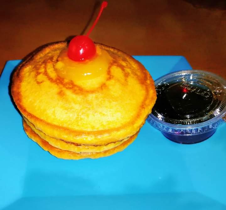Mini Hot Cakes de Piña
