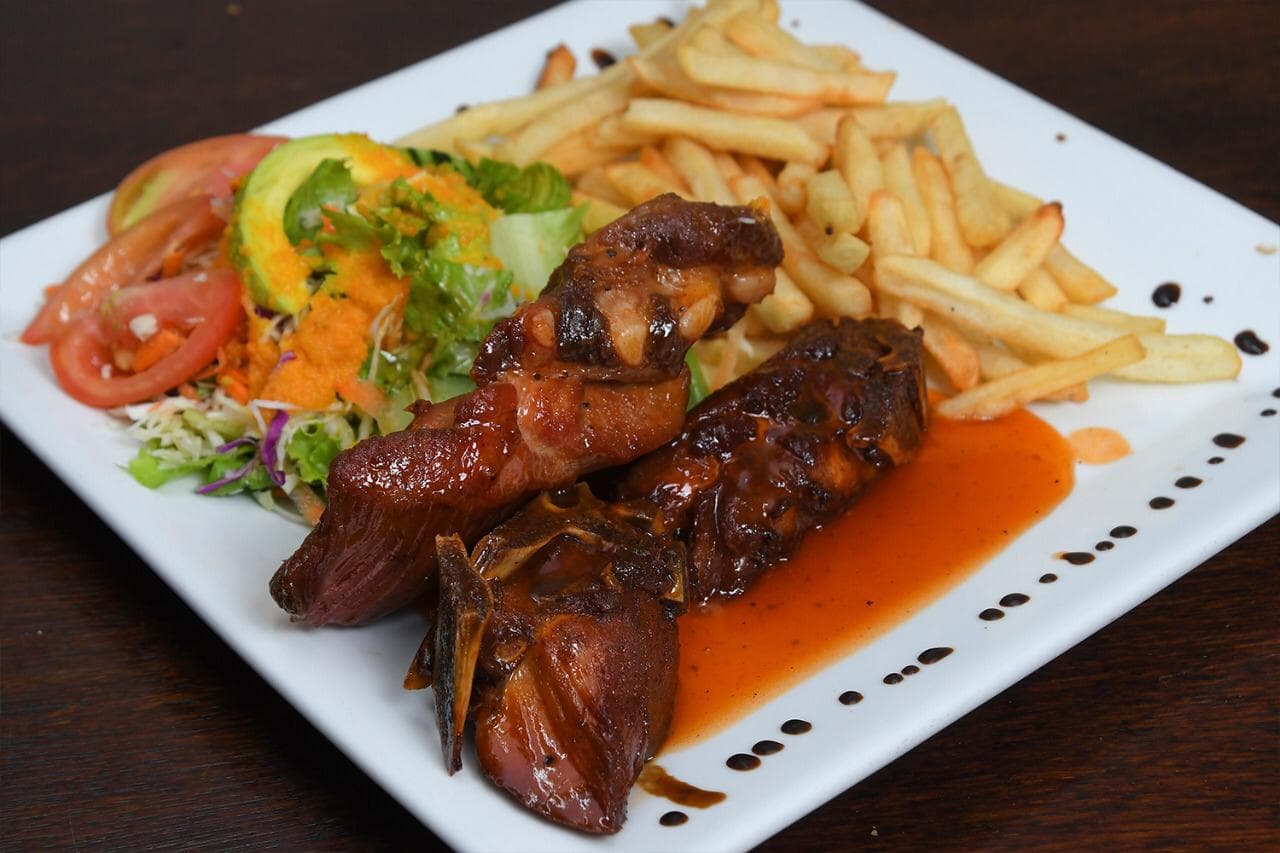Costilla Plato BBQ