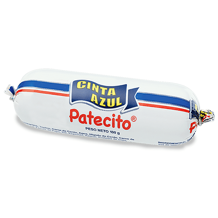 Patecito Burbuja Cinta Azul 100 g