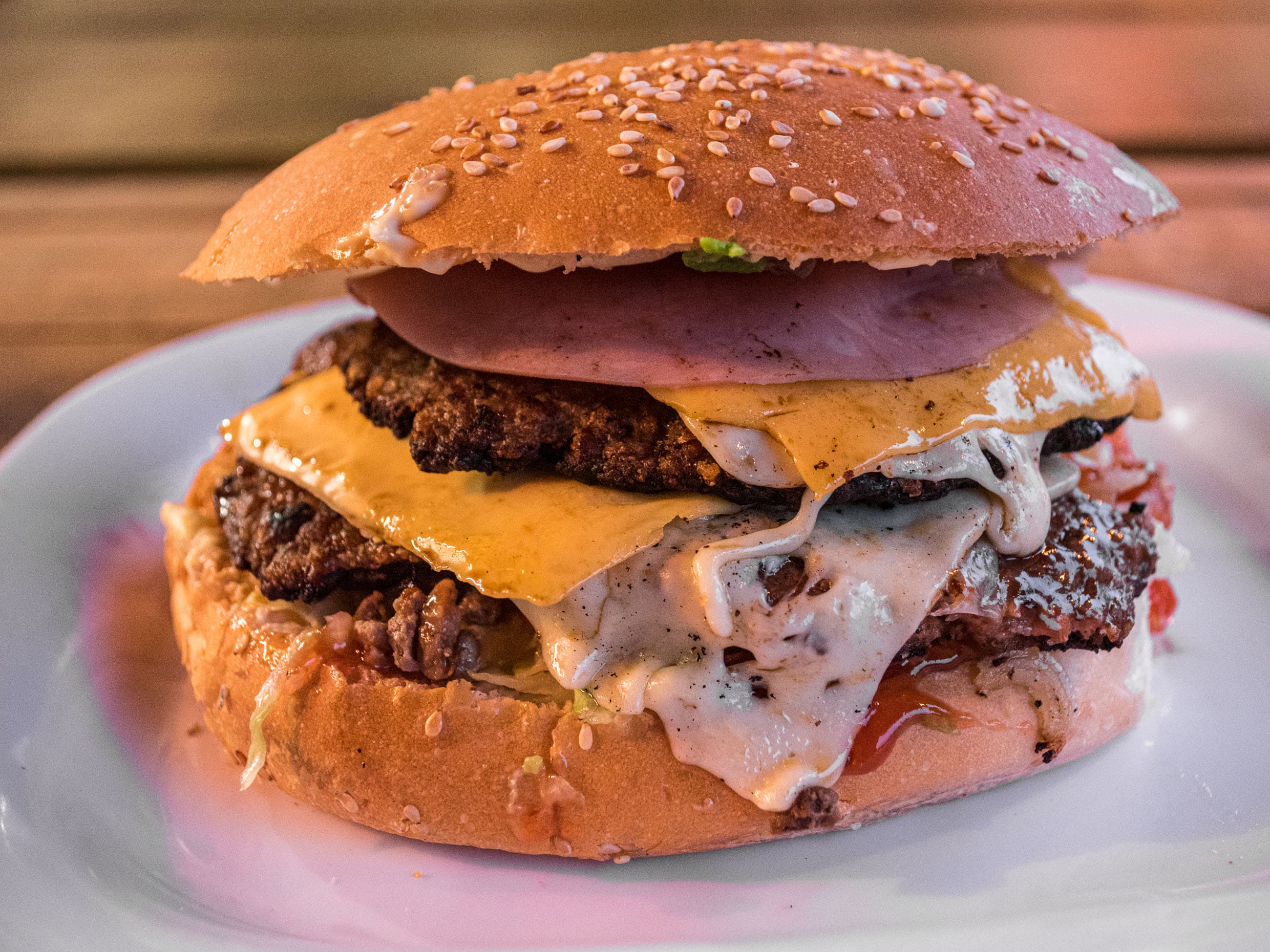 Hamburguesa Doble Carne Especial