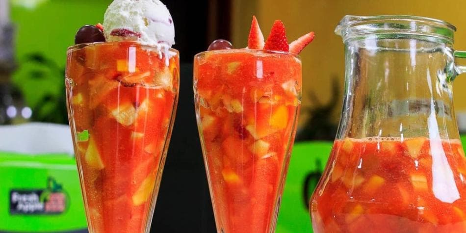 Salpicón con Helado