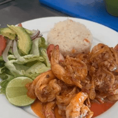 Camarones al gusto