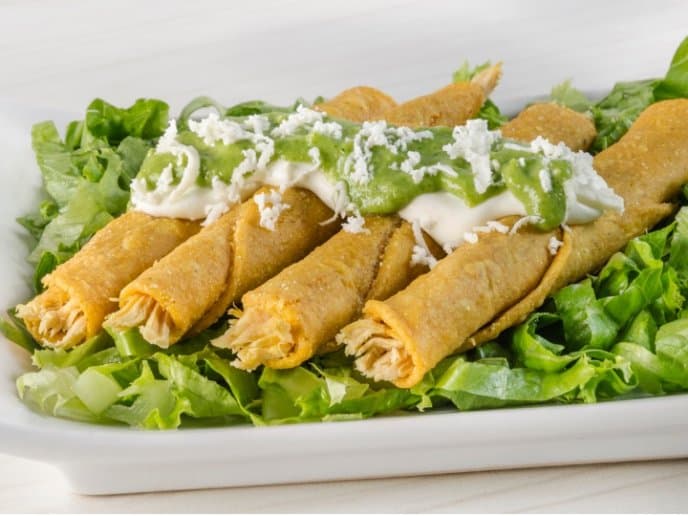 Flautas de Pollo