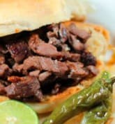 Torta de Arrachera