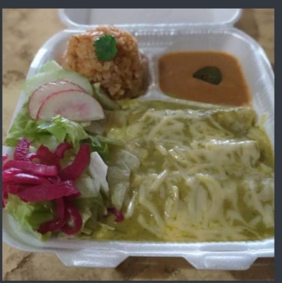 Enchiladas Suizas Verdes