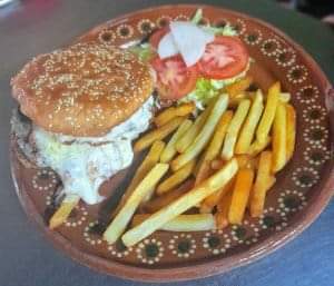 Hamburguesa Pollo a la Parrilla