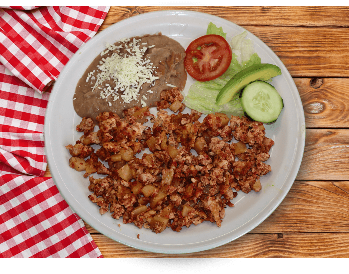 Chorizo con Papas