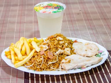 Combo-Personal con pechuga a la plancha