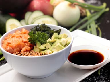 Poke de Salmón