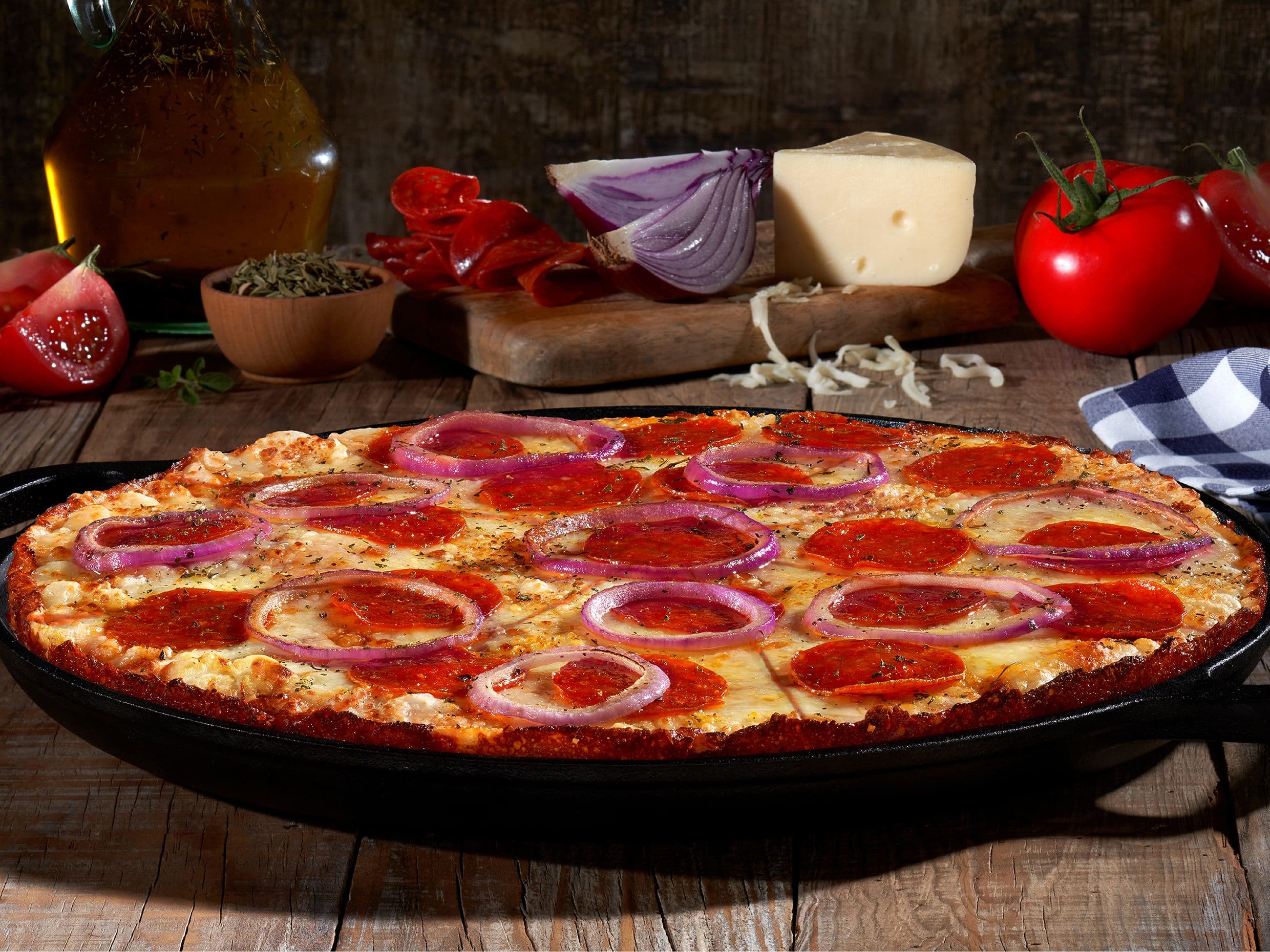 Pizza Cazzerola Peperoni