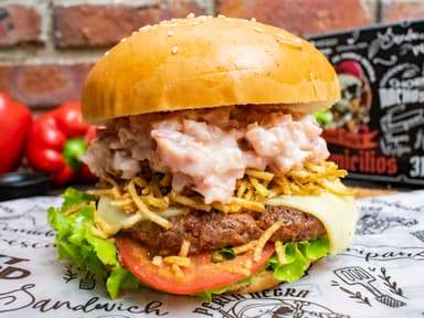 Hamburguesa Carbonara