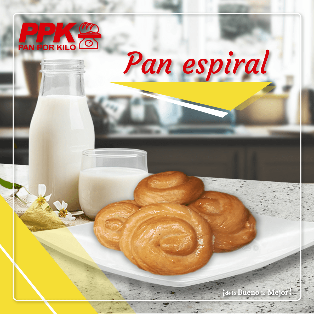 Pan Espiral 12 Unidades