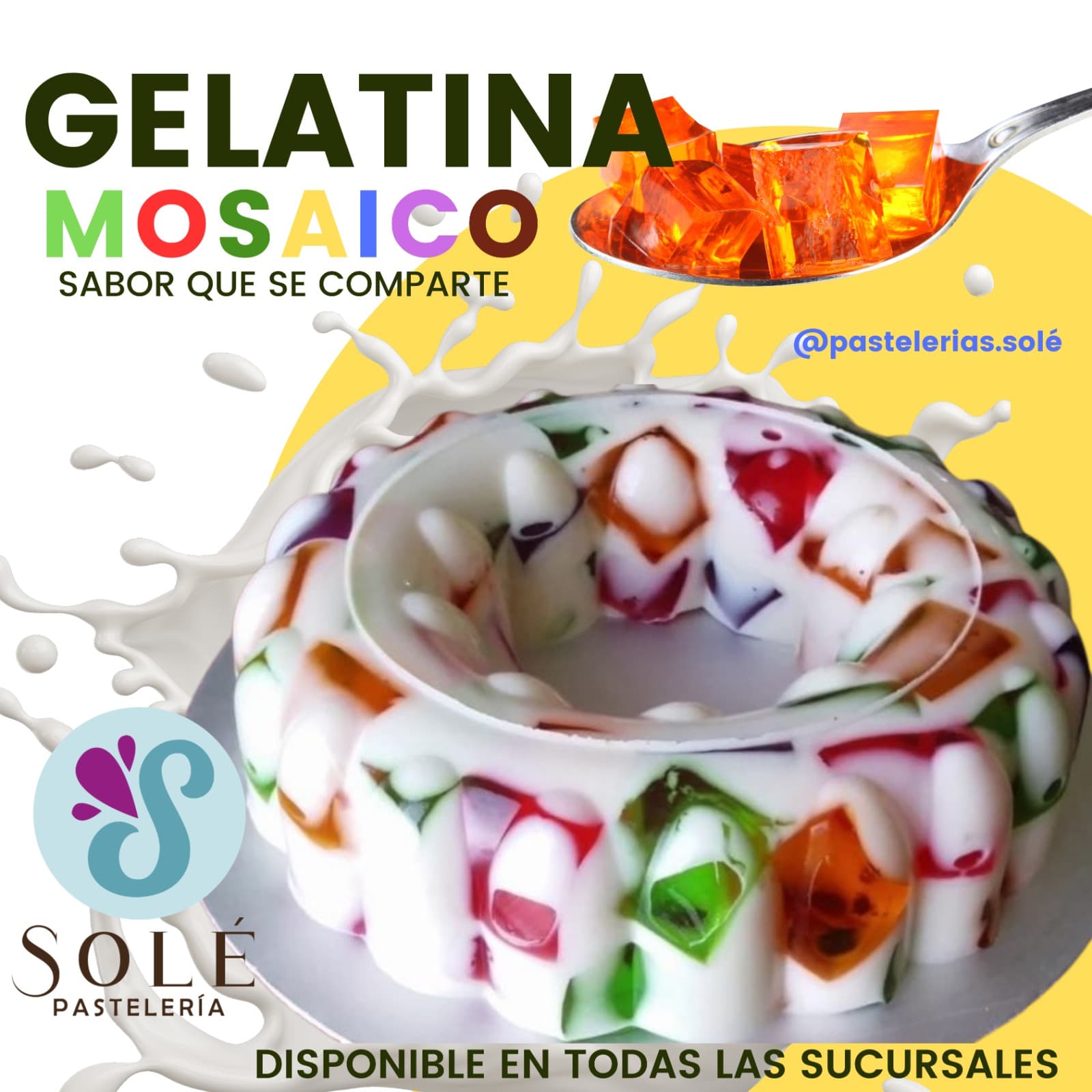 Gelatina de Mosaico