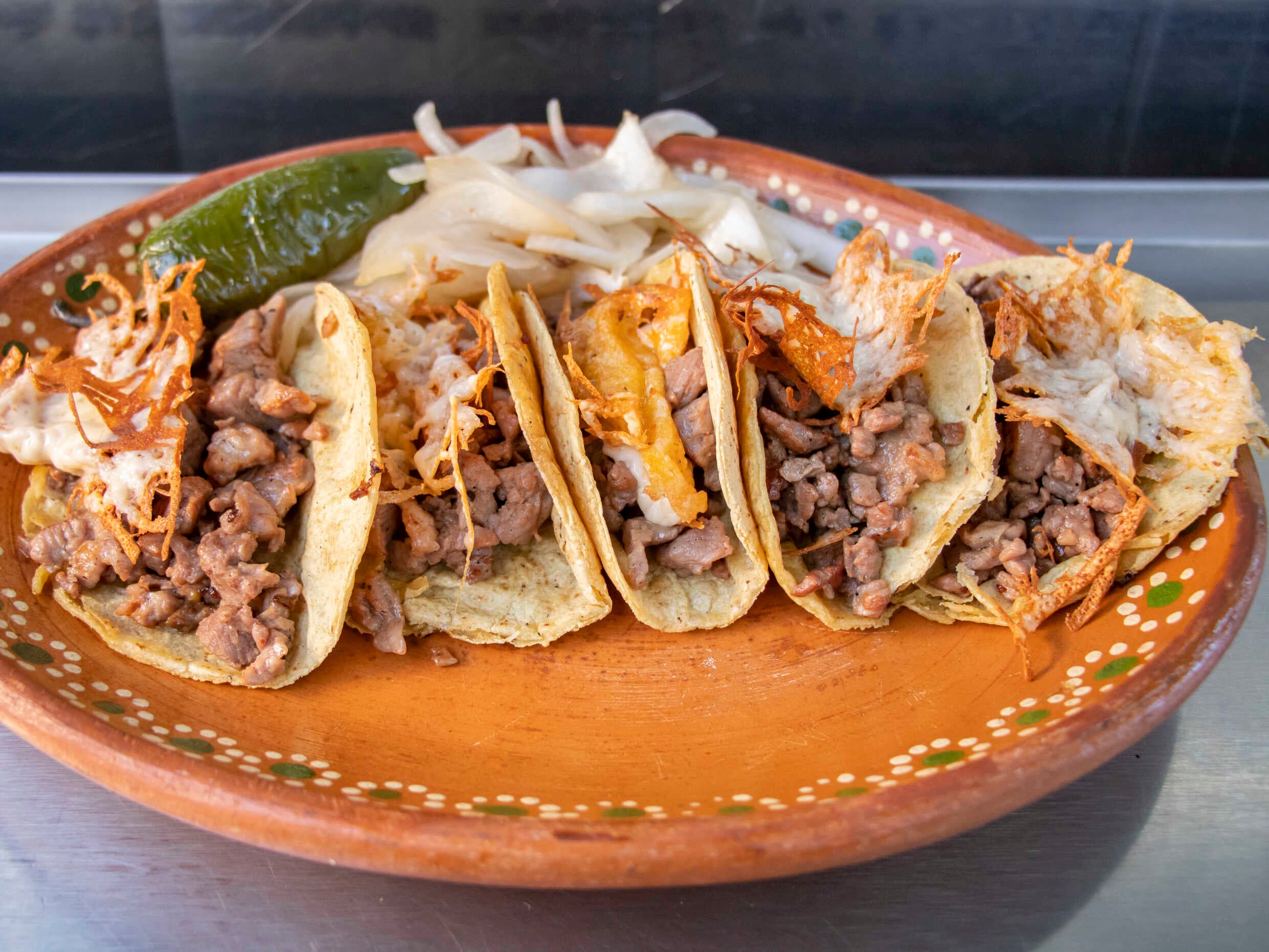 Orden De Arrachera Con Queso