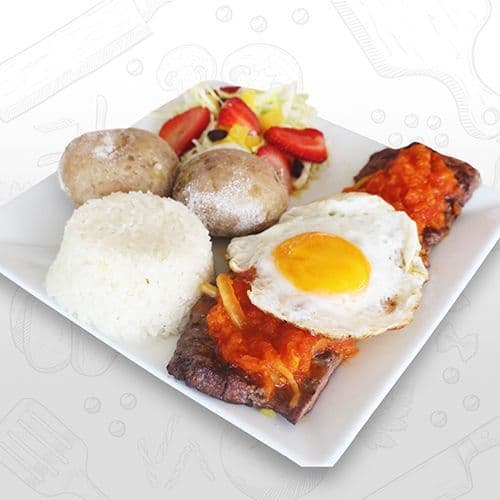 Bistec a Caballo