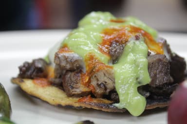 Tostada de Asada