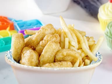 Nuggets con Papas
