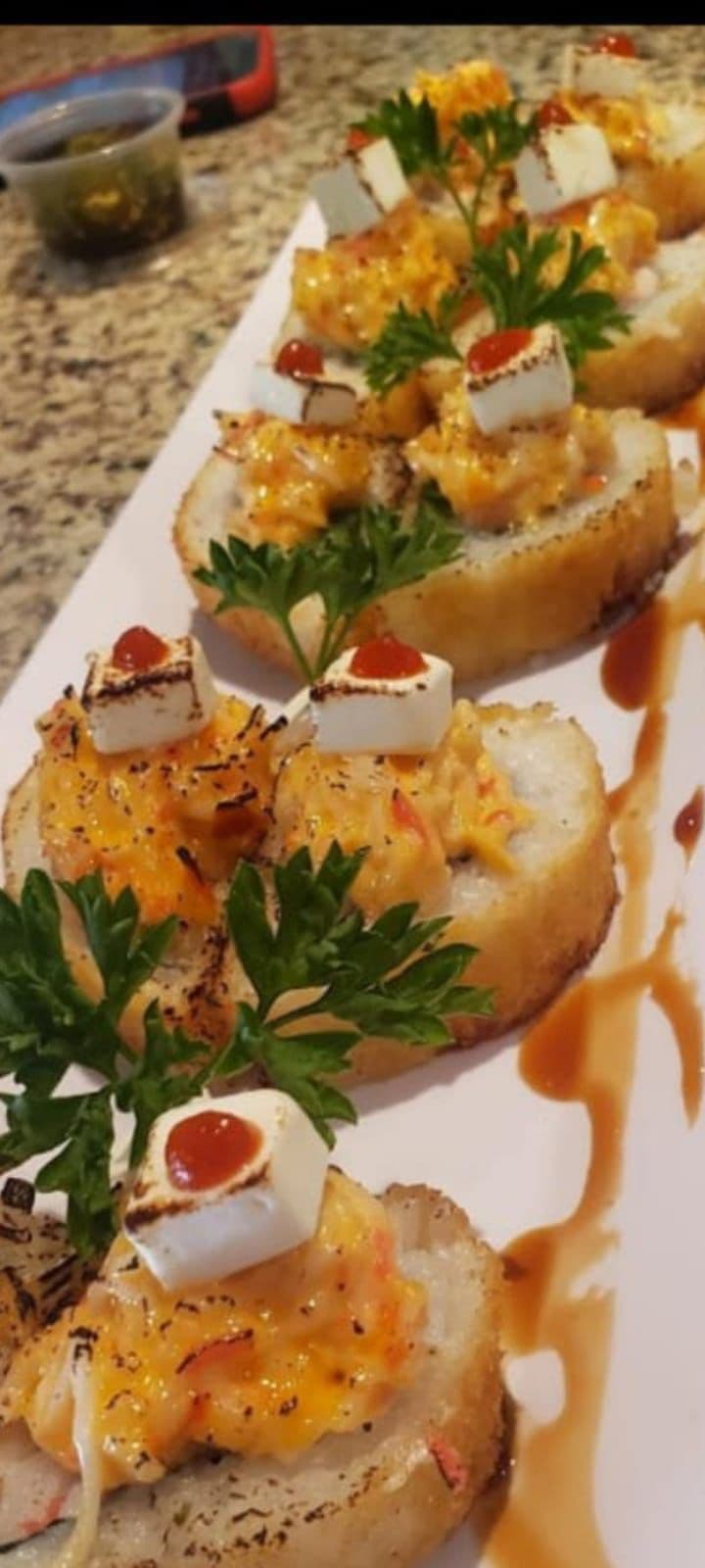 Sushi Flameado Roll